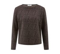 Sweatshirt Rundhals-Ausschnitt Peter Hahn blau 52