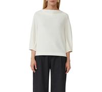 Weiches Sweatshirt aus Scuba mit Wasserfall-Ausschnitt 44 creme 2168554.0200.44