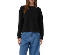 Scuba-Sweatshirt im Relaxed Fit mit Prägung 44 schwarz 2172318.99D0.44