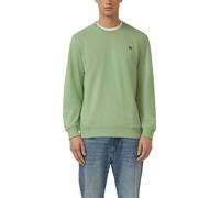 s.Oliver Sweatshirt 2169152 Regular Fit Baumwoll-Mix Rundhals Grün XXL