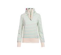 Sweatshirt SALZHAUT "Sweatshirt KÓÓVELJ¿U", Damen, Gr. XXL, beige (beige aqua), Obermaterial: 80% Baumwolle CO. 20% Polyester PES., Sweatshirts Sweatshirt (37949629-XXL) beige aqua