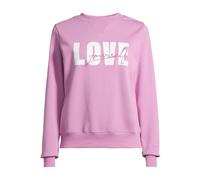 Sweatshirt SALZHAUT "Sweatshirt RABHAHN", Damen, Gr. XXL, rosa (pale), Obermaterial: 80% Baumwolle CO. 20% Polyester PES., Sweatshirts Sweatshirt (66304866-XXL) pale
