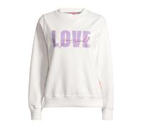 Sweatshirt SALZHAUT "Sweatshirt RABHAHN", Damen, Gr. XXL, weiß (sanftes weiß), Obermaterial: 80% Baumwolle CO. 20% Polyester PES., Sweatshirts Sweatshirt (64387923-XXL) sanftes weiß
