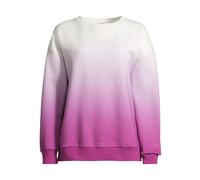 Sweatshirt SALZHAUT "Sweatshirt RANDAKEL", Damen, Gr. XXL, lila (plum), Obermaterial: 80% Baumwolle CO. 20% Polyester PES., Sweatshirts Sweatshirt (31211518-XXL) plum
