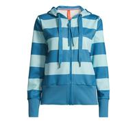 Sweatshirt SALZHAUT "Sweatshirt RECKSCHETER", Damen, Gr. XXL, blau (fjord, aqua), Obermaterial: 65% Polyester PES. 35% Baumwolle CO., Sweatshirts Sweatshirt (82056010-XXL) fjord, aqua