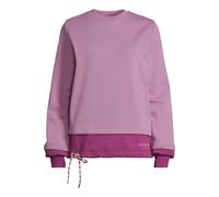 Sweatshirt SALZHAUT "Sweatshirt SAGESPÖNE", Damen, Gr. XS, rosa (pale), Obermaterial: 80% Baumwolle CO. 20% Polyester PES., Sweatshirts Sweatshirt (94104315-XS) pale