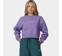 Sweatshirt SANTA CRUZ "KELP STRIP CREW", Damen, Gr. M (10), lila haze, Obermaterial: 80% Baumwolle, 20% Polyester, angesetztes Bündchen, Sweatshirts Sweatshirt, für Erwachsene, sportlicher Stil, mit K
