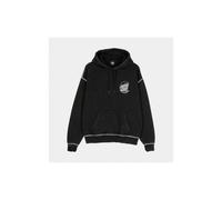 Sweatshirt SANTA CRUZ - Moon Dot Reflection Front Hood Black Acid Wash (BLACK ACID WASH) Größe: 16