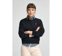 Sweatshirt schwarz im Boxy Fit mit Rigby Go-Logo XL