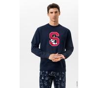 Sweatshirt Serie mey x Peanuts Yacht Blue blau XXL