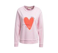 Sweatshirt SMITH & SOUL, Damen, Gr. XL, sugar, Sweatware, Obermaterial: 70% Baumwolle, 20% Modal, 10% Polyester, bedruckt, unifarben mit Farbeinsatz, hüftbedeckend, Rundhals, Rippbündchen, Sweatshirts