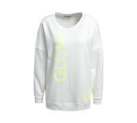 Sweatshirt SMITH & SOUL, Damen, Gr. XS, neon gelb, Sweatware, Obermaterial: 70% Baumwolle, 20% Modal, 10% Polyester, bedruckt, oversize hüftbedeckend, Rundhals, angesetztes Bündchen, Sweatshirts Sweat