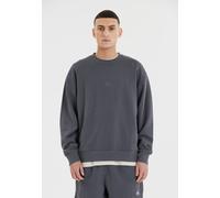 Sweatshirt SOS "Bovec", Herren, Gr. M, blau (himmelblau), 100% Baumwolle, unifarben, normal, Rundhals, Sweatshirts Sweatshirt, aus reiner Bio-Baumwolle (29291419-M) himmelblau