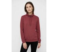 Sweatshirt SOYACONCEPT "SC-BANU 125", Damen, Gr. XL, dunkel rot, Sweatware, Obermaterial: 48% Modal, 48% Polyester, 4% Elasthan, unifarben, relaxed fit normal, Rundhals, Rippbündchen, Sweatshirts Swea
