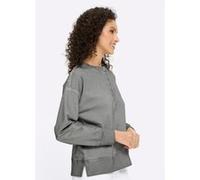Sweatshirt steingrau 40