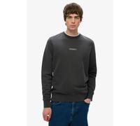 Superdry Micro Logo Crew Sweatshirt dunkelgrau - XL