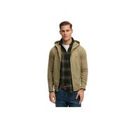 Sweatshirt SUPERDRY "Sweatjacke Classic Essential Ziphood", Herren, Gr. M, grün, Obermaterial: 100% Baumwolle CO., Sweatshirts Sweatshirt (44777141-M) grün