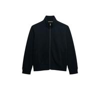 Sweatshirt SUPERDRY "Sweatjacke Essential Logo Track Top", Herren, Gr. L, blau (dunkelblau), Obermaterial: 60% Baumwolle CO. 40% Polyester PES., Sweatshirts Sweatshirt (51318440-L) dunkelblau