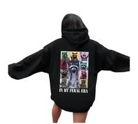 Sweatshirt TannengrüN Damen Weisse Hoodies Damen Besondere Hoodies Damen Schwarze Pullunder Damen Hoodie Dunkelbraun Damen Khaki Pullover Damen Pullover Beige Mit Kapuze Schwarzer Sweater Damen