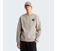Sweatshirt THE NORTH FACE "M BOX HALF DOME REGULAR CREW", Herren, Gr. XXL, beige (stone slab), angeraute Sweatware, Obermaterial: 68% Baumwolle, 32% Polyester, normal, Rundhals, angesetztes Bündchen,