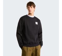 Sweatshirt THE NORTH FACE "M BOX HALF DOME REGULAR CREW", Herren, Gr. XXL, schwarz (tnf schwarz), angeraute Sweatware, Obermaterial: 68% Baumwolle, 32% Polyester, normal, Rundhals, angesetztes Bündche