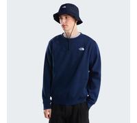 Sweatshirt THE NORTH FACE "M EVOLUTION SIMPLE DOME REGULAR CREW", Herren, Gr. M, blau (summit navy), Obermaterial: 67% Baumwolle, 33% Polyester, normal, Rundhals, angesetztes Bündchen, Sweatshirts Swe