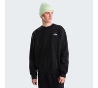 Sweatshirt THE NORTH FACE "M EVOLUTION SIMPLE DOME REGULAR CREW", Herren, Gr. S, schwarz (tnf schwarz), Obermaterial: 67% Baumwolle, 33% Polyester, normal, Rundhals, angesetztes Bündchen, Sweatshirts