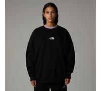 THE NORTH FACE NF0A89EPJK3 W Essential Oversize Crew Sweatshirt Damen TNF Black Größe M