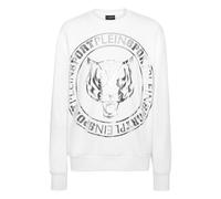 PLEIN SPORT Sweatshirt TIGER (FABC-MJO0894-PJO002N) L 01 | white