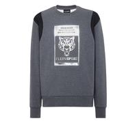 Sweatshirt PLEIN SPORT "Tiger", Herren, Gr. XL, 72, schwarzgrau, Obermaterial: 88% Baumwolle, 12% Polyester, Sweatshirts (63506305-XL) 72, schwarzgrau