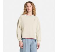 Sweatshirt TIMBERLAND "LUSH Lush Crew Sweatshirt", Damen, Gr. XL, putty, Obermaterial: 100% Baumwolle, Sweatshirts Sweatshirt, für Erwachsene, sportlicher Stil (90612209-XL) putty