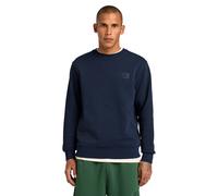 Sweatshirt TIMBERLAND "Silicon Badge (LB) Crew Neck", Herren, Gr. L, schwarz sapphire, Obermaterial: 100% Baumwolle, Sweatshirts Sweatshirt, sportlicher Stil, bequemer Schnitt, für Erwachsene (2866675