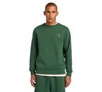 Sweatshirt TIMBERLAND "Silicon Badge (LB) Crew Neck", Herren, Gr. XL, pineneedle, Obermaterial: 100% Baumwolle, Sweatshirts Sweatshirt, sportlicher Stil, bequemer Schnitt, für Erwachsene (48132823-XL)