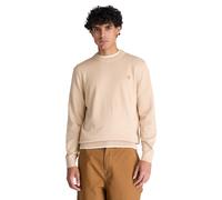Sweatshirt TIMBERLAND "WILLIAMS RIVER - Cotton Crew Neck S", Herren, Gr. XXL, beige (lght oatml hthr), Obermaterial: 100% Baumwolle, Sweatshirts Sweatshirt, aus Baumwolle, in den Größen S bis XXXL (90
