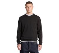 Sweatshirt TIMBERLAND "WILLIAMS RIVER - Cotton Crew Neck S", Herren, Gr. XXL, schwarz, Obermaterial: 100% Baumwolle, Sweatshirts Sweatshirt, aus Baumwolle, in den Größen S bis XXXL (55355420-XXL) schw