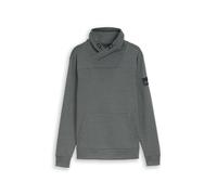 Tom Tailor - Snood Sweatshirt in Melange-Optik green mint grindle - Gr. - XXL