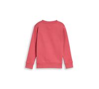 Sweatshirt TOM TAILOR, Jungen, Gr. 116/122, pink (berry rot), Sweatware, Obermaterial: 70% Baumwolle, 30% Polyester, regular fit taillenbedeckt, Rundhals, Rippbündchen, Sweatshirts Sweatshirt, mit Log