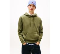 Sweatshirt TOMMY JEANS "TJM REG S FLAG HOODIE", Herren, Gr. XXL, dunkelgrünery, Sweatware, Obermaterial: 80% Baumwolle, 20% Polyester, regular fit, breiter Bund, Sweatshirts (42884303-XXL) dunkelgrüne