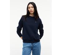 Tommy Jeans Damen Pullover Crew Neck Rundhalsausschnitt, Blau (Dark Night Navy), S