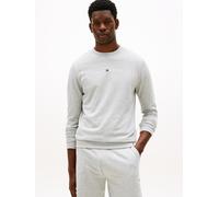 Sweatshirt "TRACK TOP", Herren, Gr. L (52), ice grau heather p08, Sweatware, Obermaterial: 50% Baumwolle, 50% Polyester, TOMMY HILFIGER UNDERWEAR, unifarben, regular fit hüftbedeckend, Rundhals, Rippb