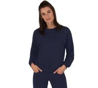 Trigema Damen 571501 Sweatshirt, Navy, M