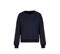 Sweatshirt TRIGEMA "TRIGEMA Dünnes Sweatshirt" Gr. XL, blau (navy) Damen Sweatshirts (64122815-XL) navy