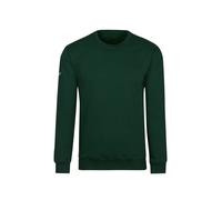 Sweatshirt TRIGEMA "TRIGEMA Sweatshirt aus Biobaumwolle", Damen, Gr. XXL, grün (tanne), 75% Baumwolle (Biobaumwolle kbA), 25% Baumwolle (recycelt), Basic, Sweatshirts Sweatshirt (18780254-XXL) tanne