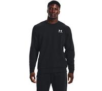 Under Armour Sweatshirt Essential Fleece Crew Herren Schwarz/Weiß L