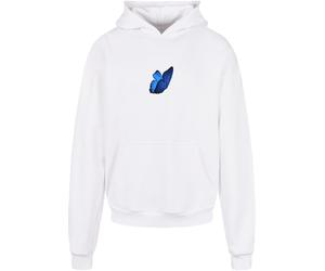Sweatshirt "Upscale by Mister Tee Unisex Le Papillon Heavy Oversize Hoody", Herren, Gr. L, weiß, 100% Baumwolle, UPSCALE BY MISTER TEE, bedruckt, Sweatshirts Sweatshirt (78174845-L) weiß