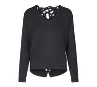 Urban Classics Ladies Back Lace Up Sweater in Gr. M in Schwarz