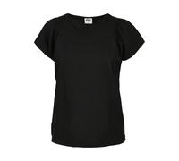 Urban Classics Damen Ladies Mesh Hoody Kapuzenpullover, Schwarz (Black 00007), Medium (HerstellergröÃŸe: M) , Kapuzenpullover