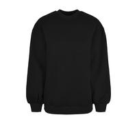 Urban Classics Damen Sweatshirt Ladies Organic Oversized Crew Black S