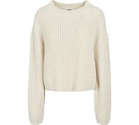 Urban Classics Ladies Wide Oversize Sweater in Gr. S in Beige