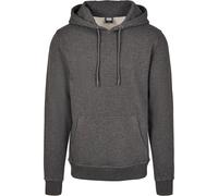 Sweatshirt URBAN CLASSICS "Urban Classics Herren Basic Sweat Hoody", Herren, Gr. S, charcoal, 63% Baumwolle, 37% Polyester, unifarben, Sweatshirts Sweatshirt (89334249-S) charcoal
